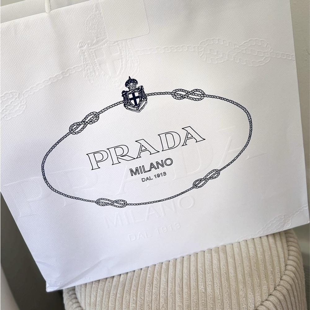 Prada White Shopping Bag - Picture 2 of 8